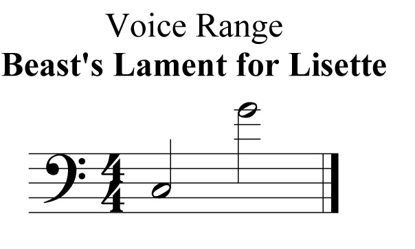 range beast's lament for lisette