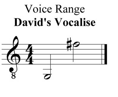 range david's vocalise