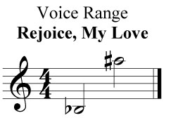 range rejoice my love