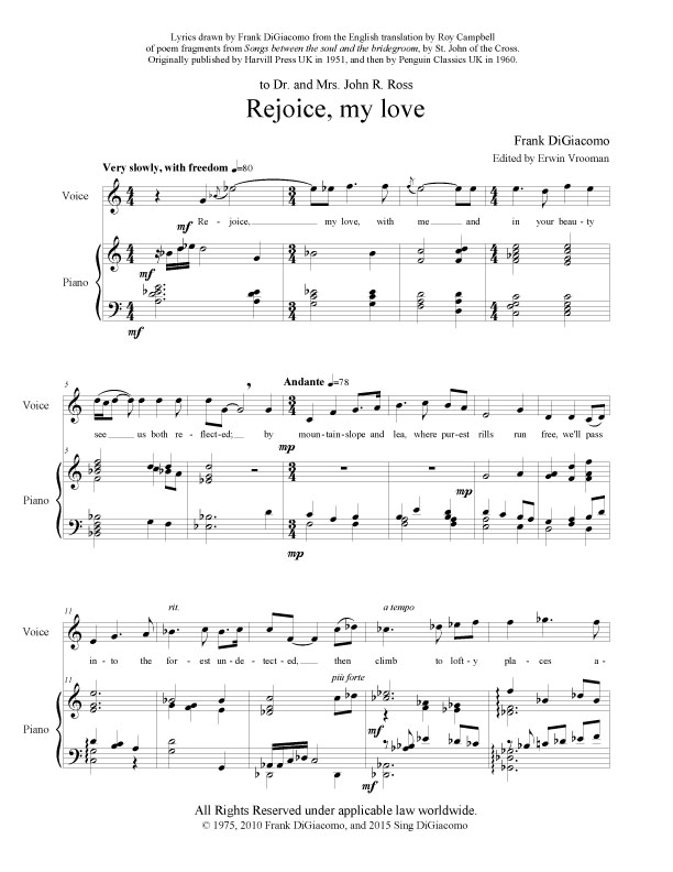 title pg rejoice my love