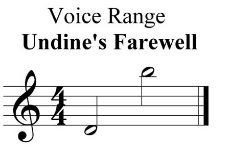 range undine farewell